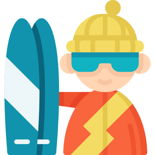Skiing icon