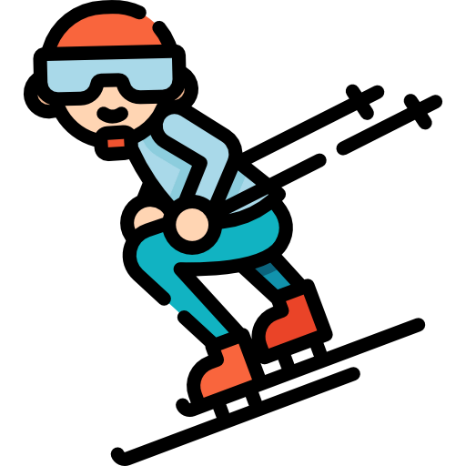 Skiing icon