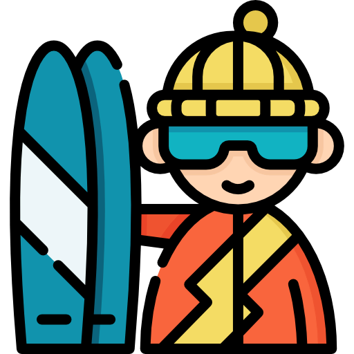 Skiing icon