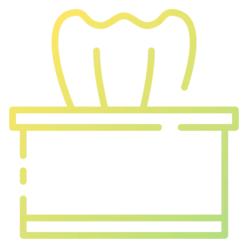 Tissue box icon