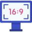 Screen ratio icon 64x64