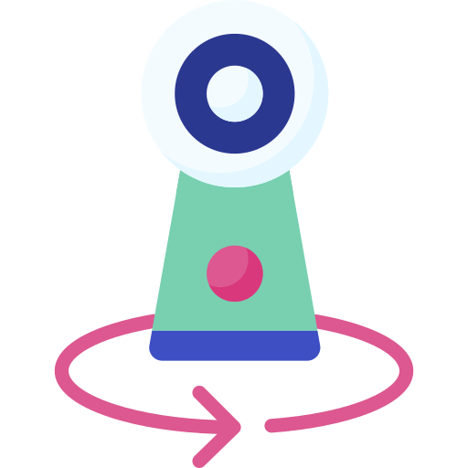 360 camera Ikona