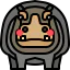 Hippopotamus icon 64x64
