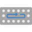 Contraceptive pills icon 64x64