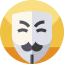 Guy fawkes mask іконка 64x64