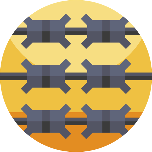 Barbed wire icon