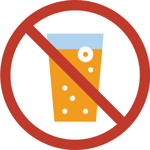 No drinking icon