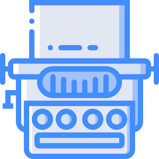 Typewriter icon