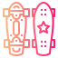 Skateboard icon 64x64