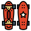 Skateboard icon 64x64