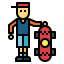 Skateboard icon 64x64
