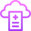 Cloud storage icon 64x64