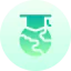 Global education icon 64x64