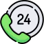 24 часа иконка 64x64