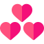 Hearts icon 64x64