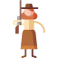 Cowgirl icon 64x64