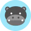 Hippopotamus icon 64x64