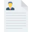 Curriculum vitae icon 64x64