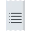 Receipt ícono 64x64