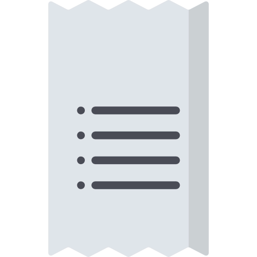 Receipt icon
