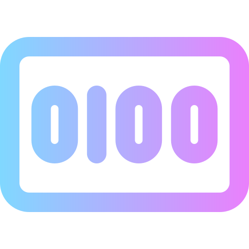 Binary code icon