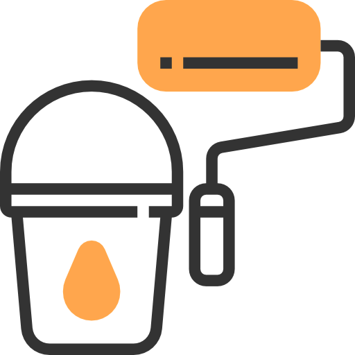 Paint roller icon