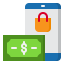 Online shopping icon 64x64