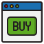 Shopping online icon 64x64
