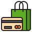 Shopping bag icon 64x64