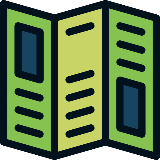 Road map icon