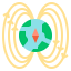 Magnetic field icon 64x64