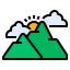 Mountains icon 64x64