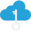 Cloud computing ícono 64x64