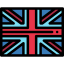 Uk flag ícono 64x64