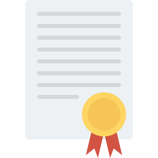 Certificate icon