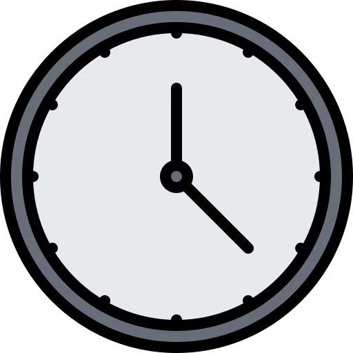 Circular clock icon