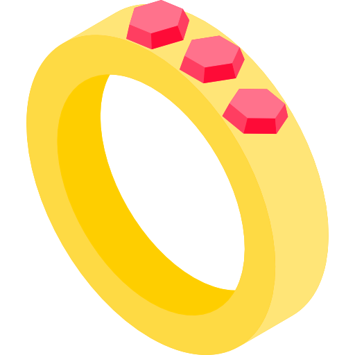 Diamond ring icon