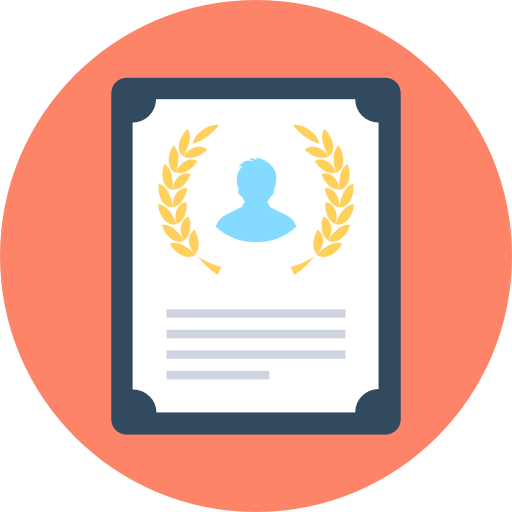 Certificate icon