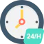 Clock icon 64x64