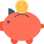 Piggy bank icon 64x64