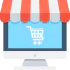 Online shop icon 64x64