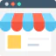Online shop icon 64x64
