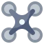 Camera drone icon 64x64