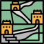 Great wall of china icon 64x64