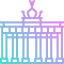 Brandenburg gate icon 64x64