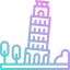 Leaning tower of pisa icon 64x64