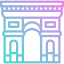 Arc de triomphe icon 64x64