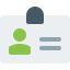Id card icon 64x64