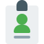Id card icon 64x64