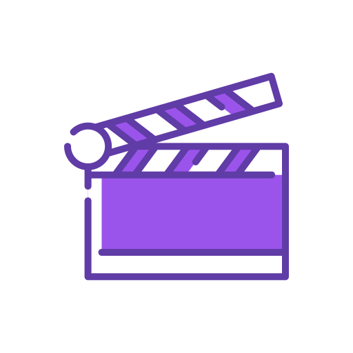 Clapperboard icon